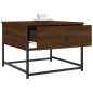 vidaXL Couchtisch Braun Eichen-Optik 51x51x40 cm Holzwerkstoff vidaXL Couchtisch Braun Eichen-Optik 51x51x40 cm Holzwerkstoff