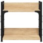 vidaXL Druckerständer 2 Ablagen Sonoma-Eiche 40x20x40 cm Holzwerkstoff vidaXL Druckerständer 2 Ablagen Sonoma-Eiche 40x20x40 cm Holzwerkstoff