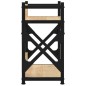vidaXL Druckerständer 2 Ablagen Sonoma-Eiche 40x20x40 cm Holzwerkstoff vidaXL Druckerständer 2 Ablagen Sonoma-Eiche 40x20x40 cm Holzwerkstoff