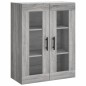 vidaXL Highboard Grau Sonoma 69,5x34x180 cm Holzwerkstoff vidaXL Highboard Grau Sonoma 69,5x34x180 cm Holzwerkstoff