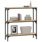 vidaXL Konsolentisch Sonoma-Eiche 75x22,5x75 cm Holzwerkstoff vidaXL Konsolentisch Sonoma-Eiche 75x22,5x75 cm Holzwerkstoff