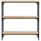 vidaXL Konsolentisch Sonoma-Eiche 75x22,5x75 cm Holzwerkstoff vidaXL Konsolentisch Sonoma-Eiche 75x22,5x75 cm Holzwerkstoff