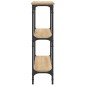 vidaXL Konsolentisch Sonoma-Eiche 75x22,5x75 cm Holzwerkstoff vidaXL Konsolentisch Sonoma-Eiche 75x22,5x75 cm Holzwerkstoff