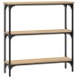 vidaXL Konsolentisch Sonoma-Eiche 75x22,5x75 cm Holzwerkstoff vidaXL Konsolentisch Sonoma-Eiche 75x22,5x75 cm Holzwerkstoff
