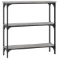 vidaXL Konsolentisch Grau Sonoma 75x22,5x75 cm Holzwerkstoff vidaXL Konsolentisch Grau Sonoma 75x22,5x75 cm Holzwerkstoff