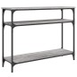 vidaXL Konsolentisch Grau Sonoma 100x29x75 cm Holzwerkstoff vidaXL Konsolentisch Grau Sonoma 100x29x75 cm Holzwerkstoff