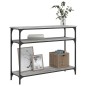 vidaXL Konsolentisch Grau Sonoma 100x29x75 cm Holzwerkstoff vidaXL Konsolentisch Grau Sonoma 100x29x75 cm Holzwerkstoff
