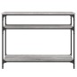 vidaXL Konsolentisch Grau Sonoma 100x29x75 cm Holzwerkstoff vidaXL Konsolentisch Grau Sonoma 100x29x75 cm Holzwerkstoff
