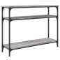 vidaXL Konsolentisch Grau Sonoma 100x29x75 cm Holzwerkstoff vidaXL Konsolentisch Grau Sonoma 100x29x75 cm Holzwerkstoff