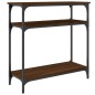vidaXL Konsolentisch Braun Eichen-Optik 75x29x75 cm Holzwerkstoff vidaXL Konsolentisch Braun Eichen-Optik 75x29x75 cm Holzwerkstoff