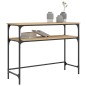 vidaXL Konsolentisch Sonoma-Eiche 100x35,5x75 cm Holzwerkstoff vidaXL Konsolentisch Sonoma-Eiche 100x35,5x75 cm Holzwerkstoff