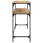 vidaXL Konsolentisch Sonoma-Eiche 100x35,5x75 cm Holzwerkstoff vidaXL Konsolentisch Sonoma-Eiche 100x35,5x75 cm Holzwerkstoff
