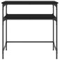 vidaXL Konsolentisch Schwarz 75x35,5x75 cm Holzwerkstoff vidaXL Konsolentisch Schwarz 75x35,5x75 cm Holzwerkstoff
