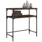 vidaXL Konsolentisch Räuchereiche 75x35,5x75 cm Holzwerkstoff vidaXL Konsolentisch Räuchereiche 75x35,5x75 cm Holzwerkstoff