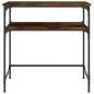 vidaXL Konsolentisch Räuchereiche 75x35,5x75 cm Holzwerkstoff vidaXL Konsolentisch Räuchereiche 75x35,5x75 cm Holzwerkstoff