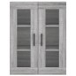 vidaXL Highboard Grau Sonoma 69,5x34x180 cm Holzwerkstoff vidaXL Highboard Grau Sonoma 69,5x34x180 cm Holzwerkstoff