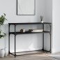 vidaXL Konsolentisch Schwarz 100x35,5x75 cm Holzwerkstoff vidaXL Konsolentisch Schwarz 100x35,5x75 cm Holzwerkstoff