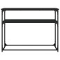 vidaXL Konsolentisch Schwarz 100x35,5x75 cm Holzwerkstoff vidaXL Konsolentisch Schwarz 100x35,5x75 cm Holzwerkstoff