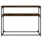 vidaXL Konsolentisch Räuchereiche 100x35,5x75 cm Holzwerkstoff vidaXL Konsolentisch Räuchereiche 100x35,5x75 cm Holzwerkstoff