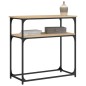vidaXL Konsolentisch Sonoma-Eiche 75x35,5x75 cm Holzwerkstoff vidaXL Konsolentisch Sonoma-Eiche 75x35,5x75 cm Holzwerkstoff