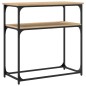 vidaXL Konsolentisch Sonoma-Eiche 75x35,5x75 cm Holzwerkstoff vidaXL Konsolentisch Sonoma-Eiche 75x35,5x75 cm Holzwerkstoff