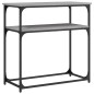 vidaXL Konsolentisch Grau Sonoma 75x35,5x75 cm Holzwerkstoff vidaXL Konsolentisch Grau Sonoma 75x35,5x75 cm Holzwerkstoff