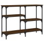 vidaXL Konsolentisch Braun Eichen-Optik 102x29x75 cm Holzwerkstoff vidaXL Konsolentisch Braun Eichen-Optik 102x29x75 cm Holzwerkstoff