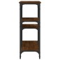 vidaXL Konsolentisch Braun Eichen-Optik 102x29x75 cm Holzwerkstoff vidaXL Konsolentisch Braun Eichen-Optik 102x29x75 cm Holzwerkstoff