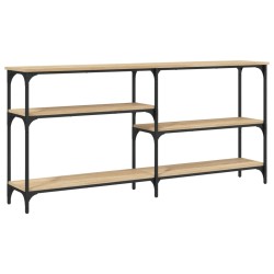 vidaXL Konsolentisch Sonoma-Eiche 160x29x75 cm Holzwerkstoff