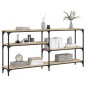 vidaXL Konsolentisch Sonoma-Eiche 160x29x75 cm Holzwerkstoff vidaXL Konsolentisch Sonoma-Eiche 160x29x75 cm Holzwerkstoff
