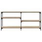 vidaXL Konsolentisch Sonoma-Eiche 160x29x75 cm Holzwerkstoff vidaXL Konsolentisch Sonoma-Eiche 160x29x75 cm Holzwerkstoff