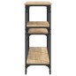 vidaXL Konsolentisch Sonoma-Eiche 160x29x75 cm Holzwerkstoff vidaXL Konsolentisch Sonoma-Eiche 160x29x75 cm Holzwerkstoff