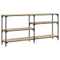 vidaXL Konsolentisch Sonoma-Eiche 160x29x75 cm Holzwerkstoff vidaXL Konsolentisch Sonoma-Eiche 160x29x75 cm Holzwerkstoff