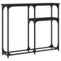vidaXL Konsolentisch Schwarz 90x22,5x75 cm Holzwerkstoff vidaXL Konsolentisch Schwarz 90x22,5x75 cm Holzwerkstoff