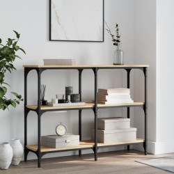 vidaXL Konsolentisch Sonoma-Eiche 100x29x75 cm Holzwerkstoff