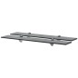 Schwebende Regale 2 Stk. Glas 70x10 cm 8 mm Schwebende Regale 2 Stk. Glas 70x10 cm 8 mm