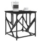 vidaXL Couchtisch Schwarz 45x45x47,5 cm Holzwerkstoff vidaXL Couchtisch Schwarz 45x45x47,5 cm Holzwerkstoff