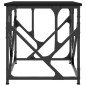 vidaXL Couchtisch Schwarz 45x45x47,5 cm Holzwerkstoff vidaXL Couchtisch Schwarz 45x45x47,5 cm Holzwerkstoff