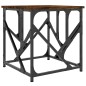 vidaXL Couchtisch Räuchereiche 45x45x47,5 cm Holzwerkstoff vidaXL Couchtisch Räuchereiche 45x45x47,5 cm Holzwerkstoff