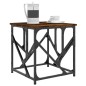vidaXL Couchtisch Räuchereiche 45x45x47,5 cm Holzwerkstoff vidaXL Couchtisch Räuchereiche 45x45x47,5 cm Holzwerkstoff