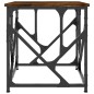 vidaXL Couchtisch Räuchereiche 45x45x47,5 cm Holzwerkstoff vidaXL Couchtisch Räuchereiche 45x45x47,5 cm Holzwerkstoff