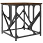 vidaXL Couchtisch Räuchereiche 45x45x47,5 cm Holzwerkstoff vidaXL Couchtisch Räuchereiche 45x45x47,5 cm Holzwerkstoff