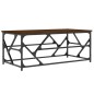 vidaXL Couchtisch Braun Eichen-Optik 100x50x40 cm Holzwerkstoff vidaXL Couchtisch Braun Eichen-Optik 100x50x40 cm Holzwerkstoff