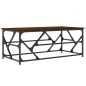 vidaXL Couchtisch Braun Eichen-Optik 100x50x40 cm Holzwerkstoff vidaXL Couchtisch Braun Eichen-Optik 100x50x40 cm Holzwerkstoff
