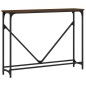 vidaXL Konsolentisch Braun Eichen-Optik 102x22,5x75 cm Holzwerkstoff vidaXL Konsolentisch Braun Eichen-Optik 102x22,5x75 cm Holzwerkstoff