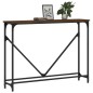 vidaXL Konsolentisch Braun Eichen-Optik 102x22,5x75 cm Holzwerkstoff vidaXL Konsolentisch Braun Eichen-Optik 102x22,5x75 cm Holzwerkstoff