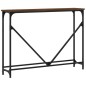 vidaXL Konsolentisch Braun Eichen-Optik 102x22,5x75 cm Holzwerkstoff vidaXL Konsolentisch Braun Eichen-Optik 102x22,5x75 cm Holzwerkstoff