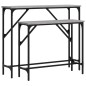 vidaXL Konsolentische 2 Stk. Grau Sonoma Holzwerkstoff vidaXL Konsolentische 2 Stk. Grau Sonoma Holzwerkstoff