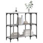 vidaXL Konsolentisch Grau Sonoma 102x35x90 cm Holzwerkstoff vidaXL Konsolentisch Grau Sonoma 102x35x90 cm Holzwerkstoff