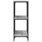 vidaXL Konsolentisch Grau Sonoma 102x35x90 cm Holzwerkstoff vidaXL Konsolentisch Grau Sonoma 102x35x90 cm Holzwerkstoff